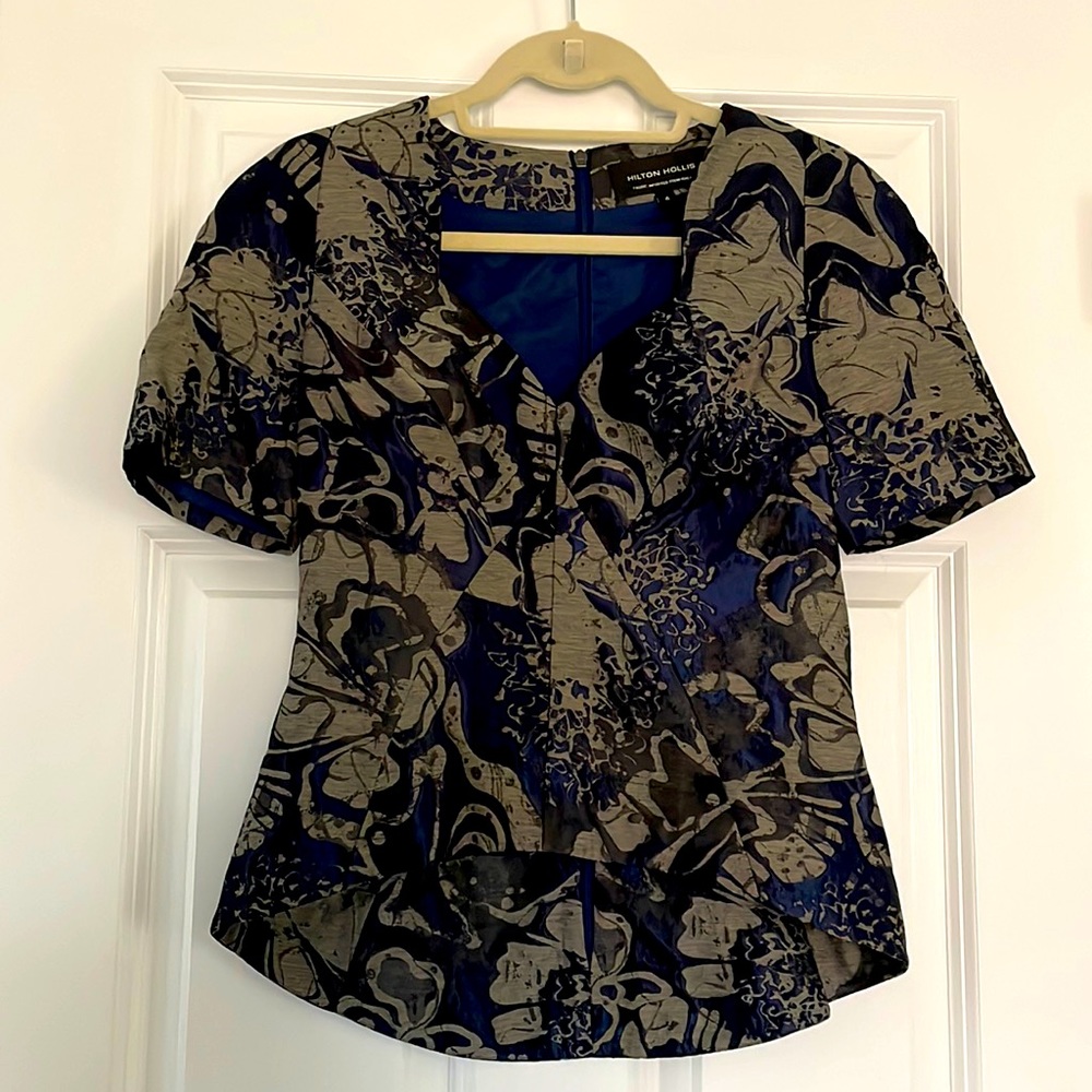 Hilton Hollis High Low Blouse